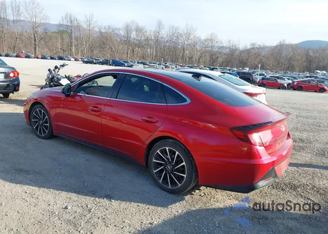 2020 Hyundai Sonata Sel Plus z USA, uszkodzony, nr VIN 5NPEJ4J24LH006224
